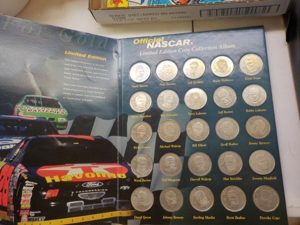 Nascar coin collection