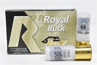 (5) Royal Buck 12ga Buckshot Cartridges