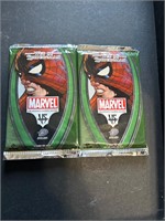 Sealed vintage spider-man packs