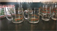 Assorted Holiday Glasses