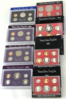 1970’s-80’s U.S. Coin Proof Sets.