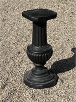 Painted Plaster Column Plant Stand