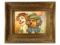 W. Moninet Original, Two Clowns