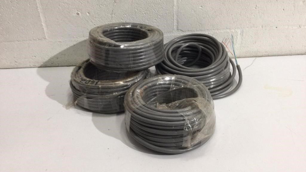 4 Rolls of Computer Cable T12D