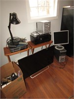 computer,tv,trays,light & electronics