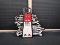 Hyper Tough 17pc Combination Wrench Set