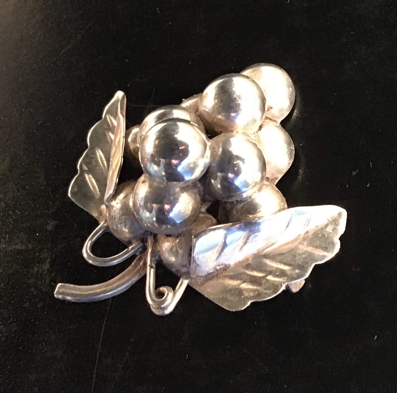 STERLING SILVER TAXCO BROOCH