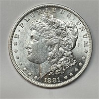 1881-O Morgan Silver Dollar