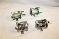 4 Bronson Fishing Reels (See Desc)