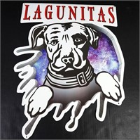 RARE LAGUNITAS METAL DOG SIGN