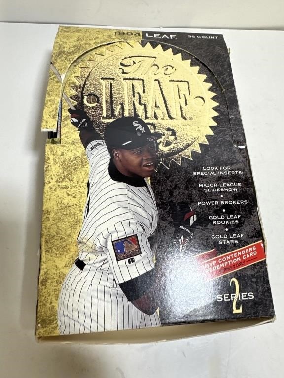 1994 MLB Leaf Baseball card box unopened