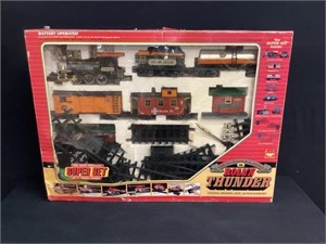 Roll N Thunder Giant Railroad Set