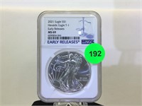 2021 NGC MS-69 American Eagle - Early Release