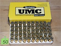 38spl 158gr UMC Rnds 50ct