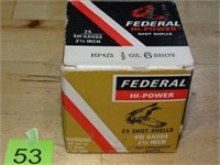 410Ga Federal Shotshells 25ct