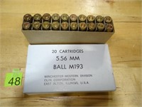 5.56 Winchester Rnds 20ct