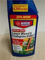 Bayer Advanced all-in-one lawn weed and crabgrass