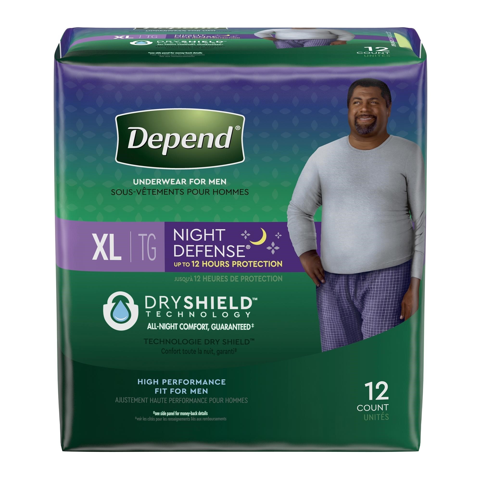 Depend Fit-Flex Men's Maximum Adult XL