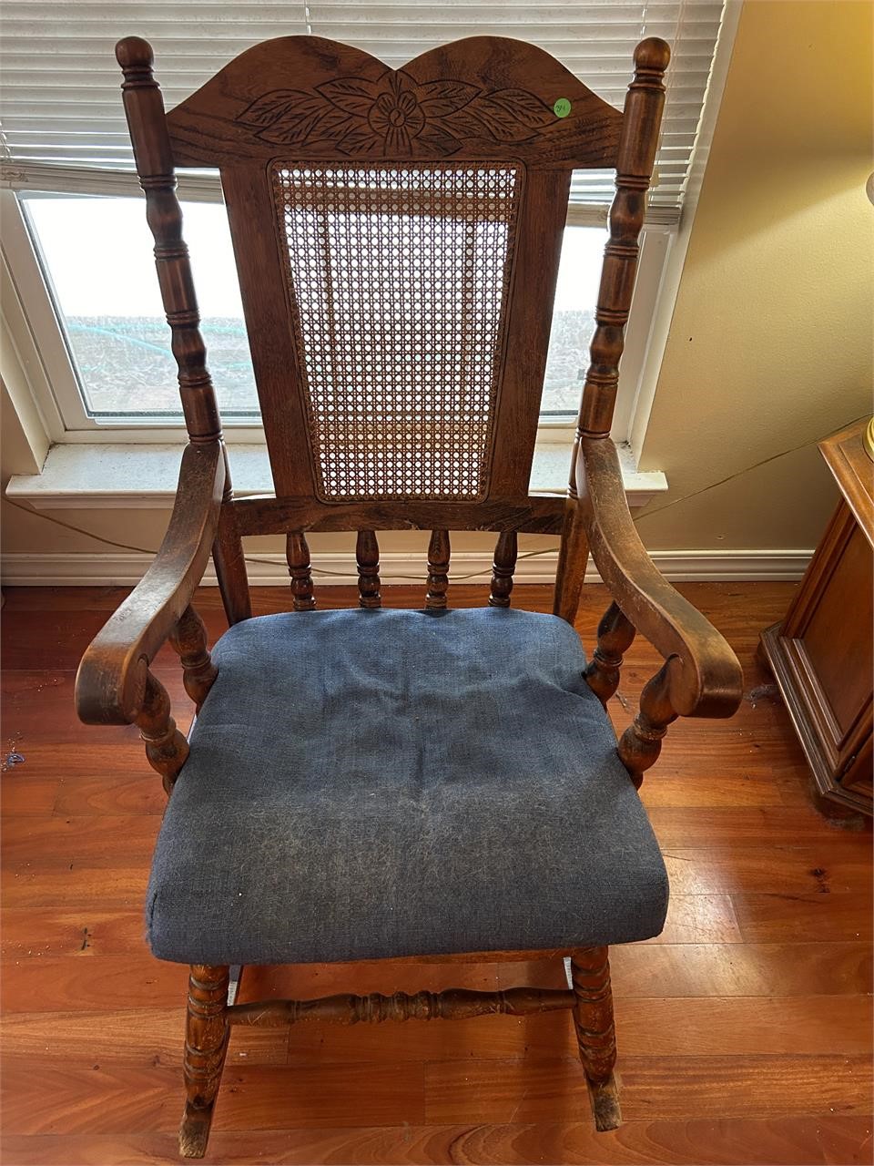 Vintage Oak Rocking Chair