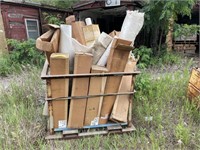 Pallet of Plastic Sheeting