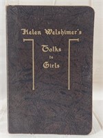 (1934) "TALKS TO GIRLS" BY HELEN WELSHIMER