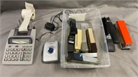 Casio Calculator/Printer, Coby Radio/Cassette