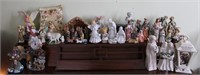 Large Collection Of Porcelain/ Ceramic Figurines