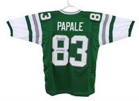 SIGNED VINCE PAPALE EAGLES JERSEY WITH JSA COA