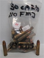(43) Rounds of 30 carbine 110 FMJ.