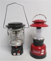 Coleman battery operated lantern and propane