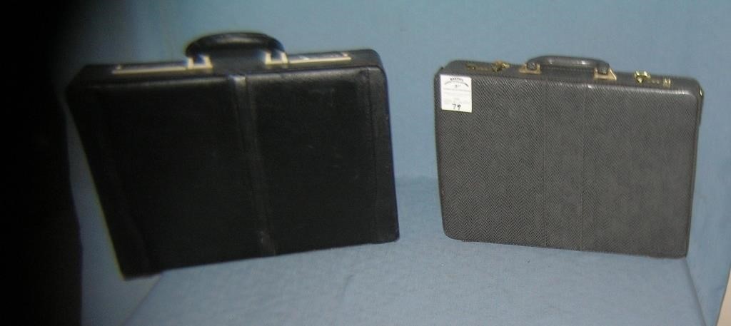 Pair of brief cases