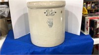 12 Gallon White Hall Stoneware