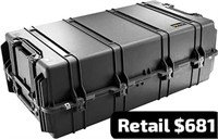 1780 impact Transport Case With Foam (Black)