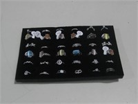 Assorted Costume Jewelry Rings