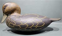 R DEDEKIND HOLLOW BODY BLACK DUCK DECOY