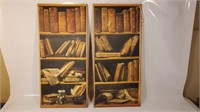 Book Shelves w/ Music Books Wall Panels
