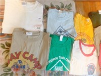 BOY SCOUTS T- SHIRTS XL, STAFF & ALLEGHENY TRAIL