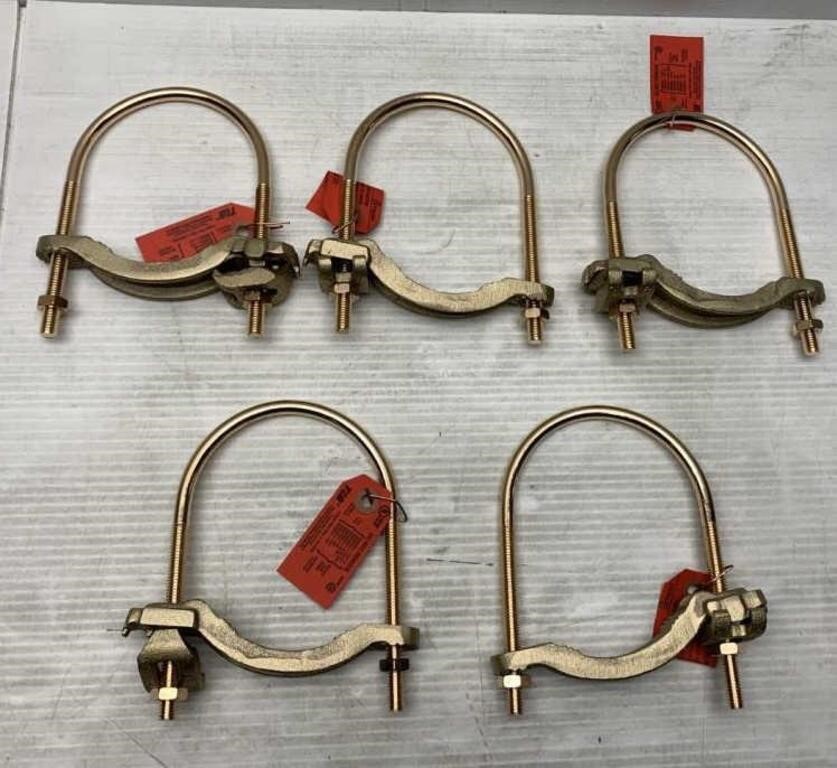 Lot of 5 Thomas&Betts Ground Clamp - NEW