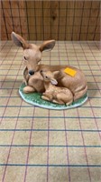 Home, interior, deer, and fawn