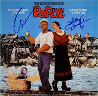 Popeye Robin Williams & Shelley Duvall signed soun