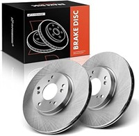 SEALED - A-Premium Front Vented Disc Brake Rotors