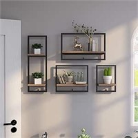CB Home 21 Stories Wall Floating Shelves (Set of 4