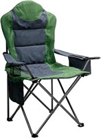 SunnyFeel Camping Chair with Armrest, Side Pouch &