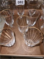 LOT FOSTORIA REGIS  WATER  GOBLETS