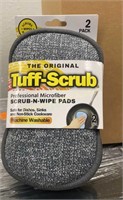 Tuff-Scrub Microfiber Pads 2pk