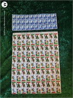 1974 Christmas stamps + 1941 vintage stamps