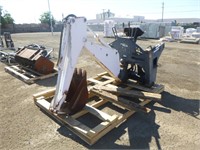 Melroe Skid Steer Backhoe Attachment