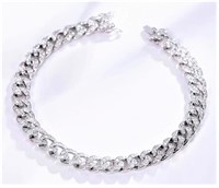 18Kt Gold Natural Diamond Bracelet