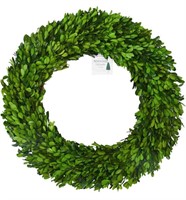 24 inch XX-Large Preserved Boxwood Wreath