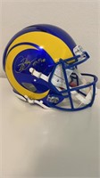 Issac Bruce Autographed full sized authentic